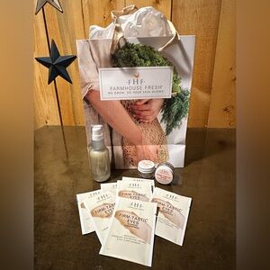 Farmhouse Fresh Eternal light + Firmtastic eye concentrate serum plus gift bag